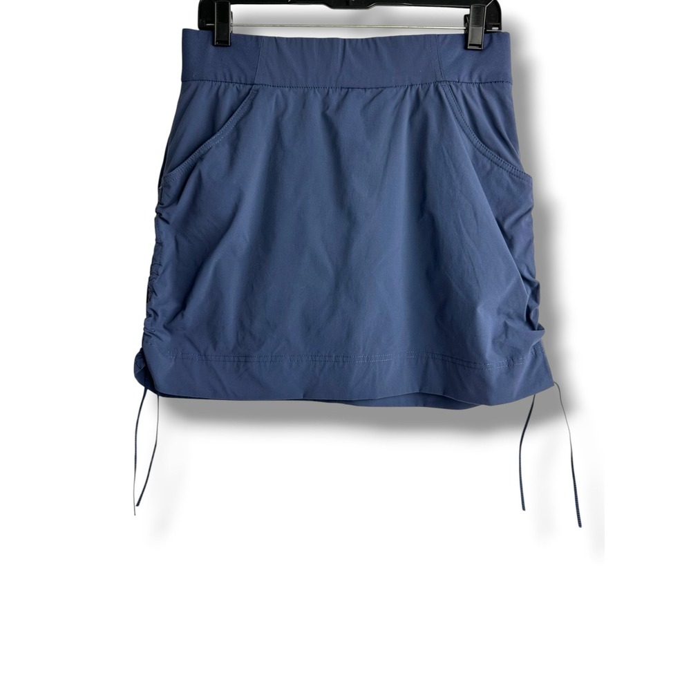 Columbia Anytime Casual Skort Women Medium Blue Side Cinch‎
